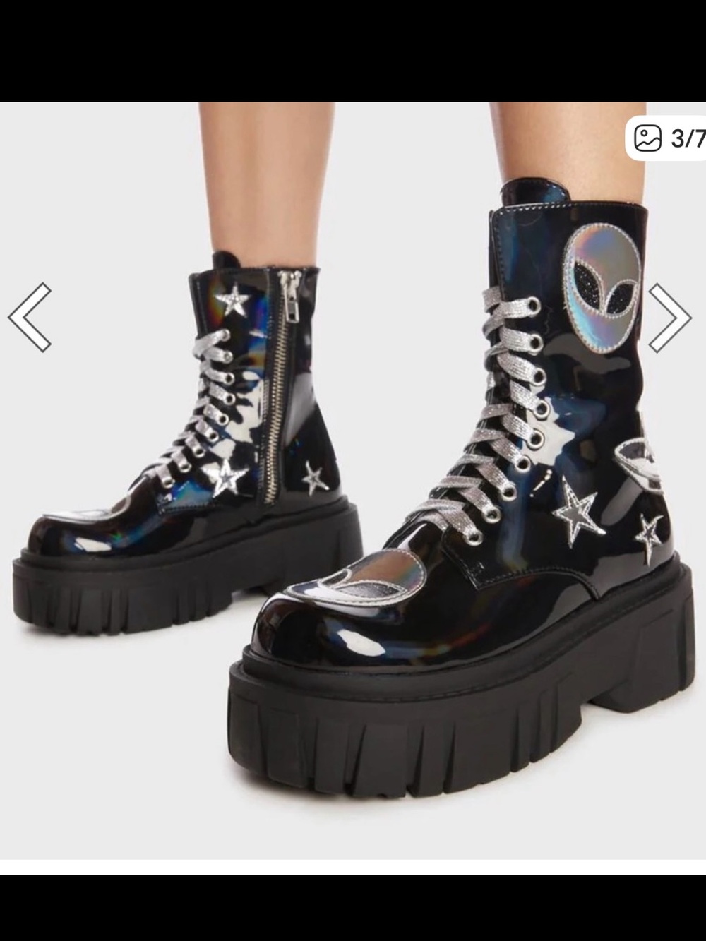 Club EXX Invade your space combat boots
